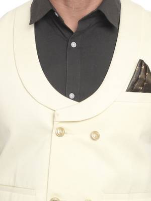 Men double-breasted two-piece suit 2