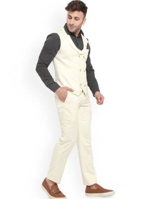 Men double-breasted two-piece suit 4