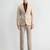 Men solid long sleeves suits