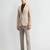 Men solid long sleeves suits