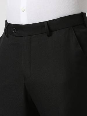 Slim fit single-breasted two piece formal suit 3