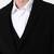 Men slim fit single-breasted three piece formal suit