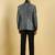 Men printed slim-fit single-breasted two piece party suit