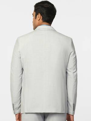 Checked slim-fit single-breasted three-piece suit 3