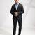 Notched lapel collar single-breasted slim fit 2 piece formal suits