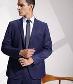 Notched lapel collar single-breasted slim fit 2 piece formal suits