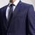 Notched lapel collar single-breasted slim fit 2 piece formal suits