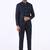 Mandarin collar slim fit 2 piece suits