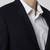 Textured slim-fit single-breasted two-piece formal suit