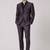 Self designed tailored fit single-breasted two-piece suit