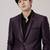 Self designed tailored fit single-breasted two-piece suit
