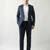 Slim-fit single breasted two piece suit