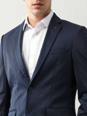Slim-fit single breasted two piece suit 2