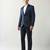 Slim-fit single breasted two piece suit