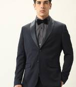 Tailored-fit ceremonial two-piece tuxedo suit