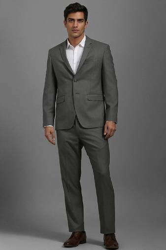 Slim fit two piece suit