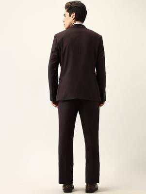 Slim-fit single-breasted three-piece suit 4