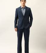 2-pc tailored fit ceremonial single breasted suit