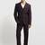 Self design notched lapel 3 piece blazer and waistcoat with trousers suits