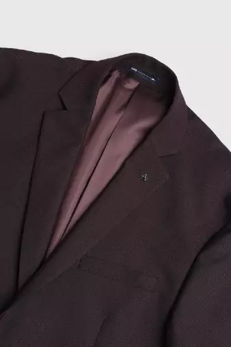 Self design notched lapel 3 piece blazer and waistcoat with trousers suits