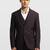 Self design notched lapel 3 piece blazer and waistcoat with trousers suits