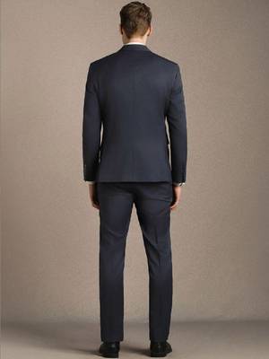 Slim-fit single-breasted two-piece suit 3
