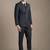 Slim-fit single-breasted two-piece suit