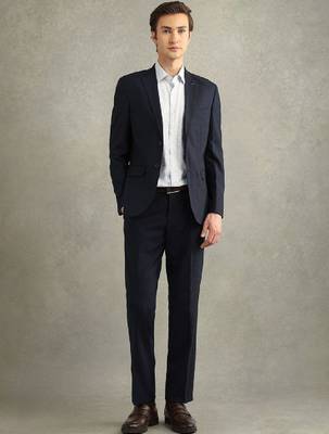 1851 tailored fit jacquard two piecesuit 1
