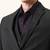 Men ceremonial three piece dobby suit