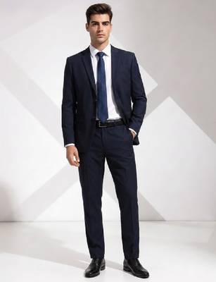 Notched lapel 2-piece formal suits 2