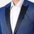Textured slim fit single breasted notched collar 2-piece suit