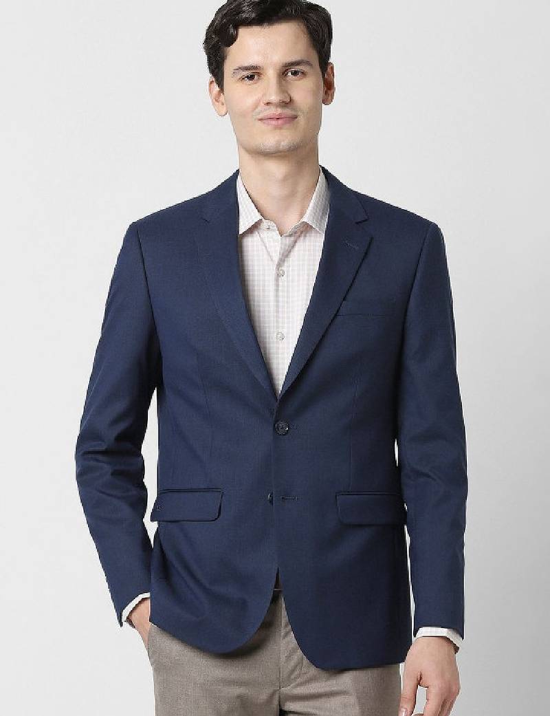 Slim fit single breasted notched collar 2-piece suit