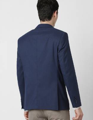 Slim fit single breasted notched collar 2-piece suit 4