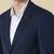 Slim-fit single-breasted two-piece suit
