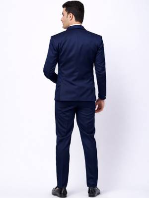 Slim-fit single-breasted three-piece suit 2