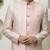 Men bandhgala single-breasted two-piece suit