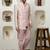 Men bandhgala single-breasted two-piece suit