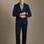 Slim-fit single-breasted two-piece suit