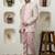 Men bandhgala single-breasted two-piece suit