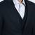 Textured slim-fit single-breasted three-piece formal suits