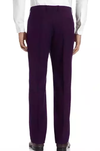 Men regular-fit single-breasted two-piece suit