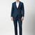 Slim-fit single-breasted two-piece suit