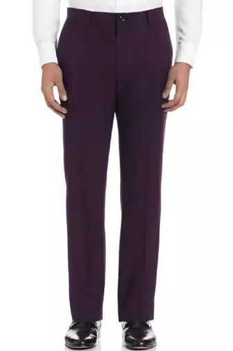 Men regular-fit single-breasted two-piece suit