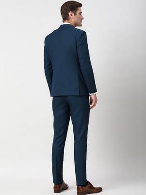 Slim-fit single-breasted two-piece suit 3