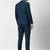 Slim-fit single-breasted two-piece suit