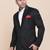 Single breasted notched lapel 2-piece suit