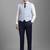 Textured slim fit single breasted notched collar 3-piece formal suit