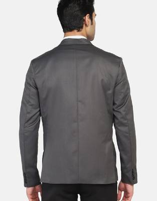 Men single breasted notched lapel 2 piece suit 4
