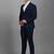 Super slim fit single breasted notched collar 2-piece suit