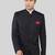 Men pack of 2 mandarin collar blazer and trousers bandhgala suit
